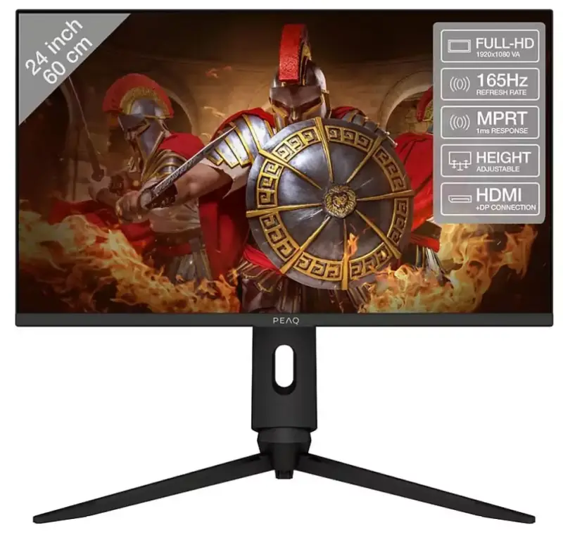 Monitor gaming Peaq 24" FHD 165hz Monitor gaming Peaq 24" FHD 165hz
