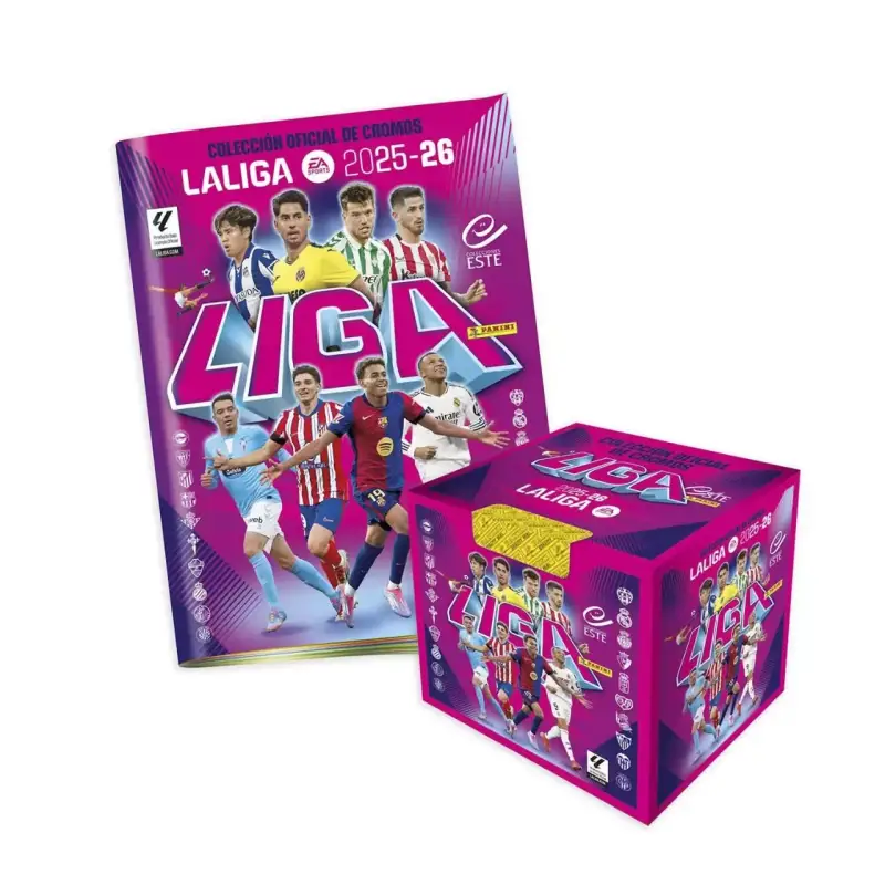 Caja de 50 sobres cromos Panini Adrenalyn Caja de 50 sobres cromos Panini Adrenalyn