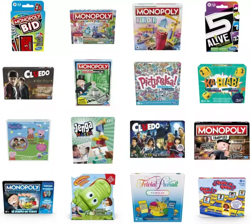 2ª Ud. -50% en Juegos de Mesa Hasbro y Monopoly 2ª Ud. -50% en Juegos de Mesa Hasbro y Monopoly