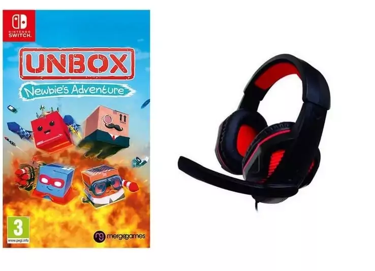 Pack Headset Gaming Nuwa + Unbox Newbie's Adventure para Nintendo Switch Pack Headset Gaming Nuwa + Unbox Newbie's Adventure para Nintendo Switch