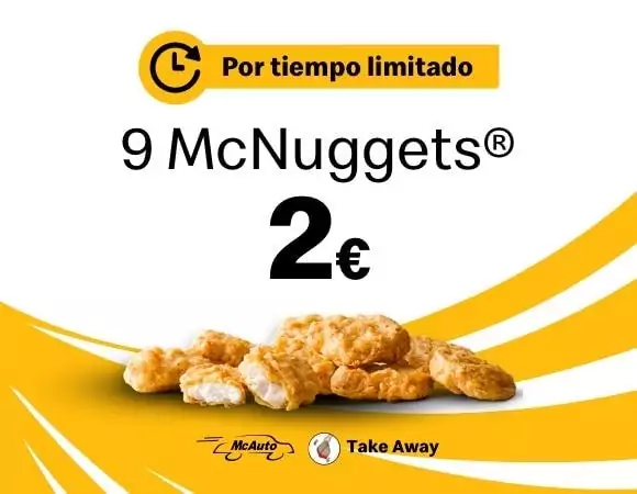9 McNuggets 9 McNuggets