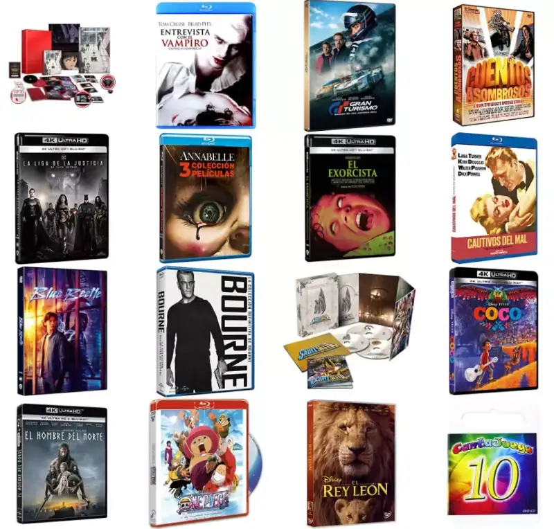 3x2 en películas BluRay y DVD 3x2 en películas BluRay y DVD