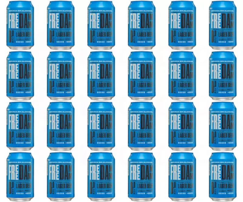 24 latas 33cl Free Damm Cerveza 0,0% 24 latas 33cl Free Damm Cerveza 0,0%