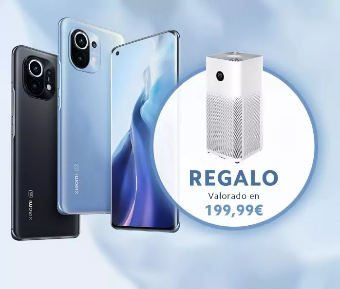Xiaomi Mi 11 5G 8GB/128GB + Mi Air Purifier 3H de regalo Xiaomi Mi 11 5G 8GB/128GB + Mi Air Purifier 3H de regalo