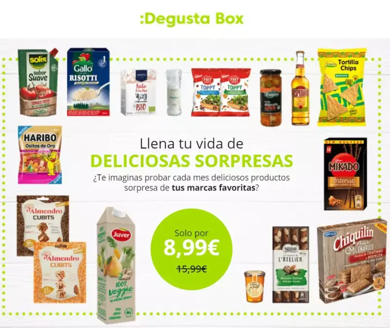 Tu primera caja Degustabox de Junio Tu primera caja Degustabox de Junio