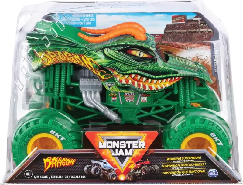 Camión Monster Jam a Escala 1:24 Camión Monster Jam a Escala 1:24
