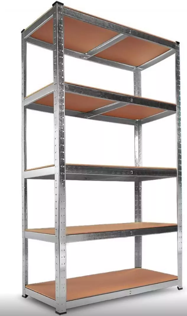 Estantería metálica galvanizada 180x90x40cm Estantería metálica galvanizada 180x90x40cm