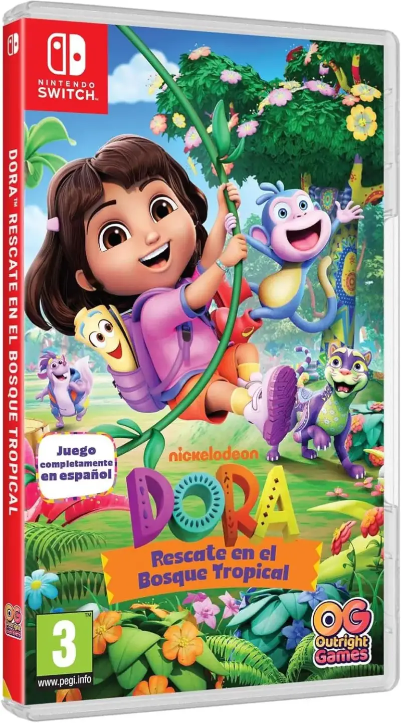 Dora Rescate en el Bosque Tropical Nintendo Switch Dora Rescate en el Bosque Tropical Nintendo Switch