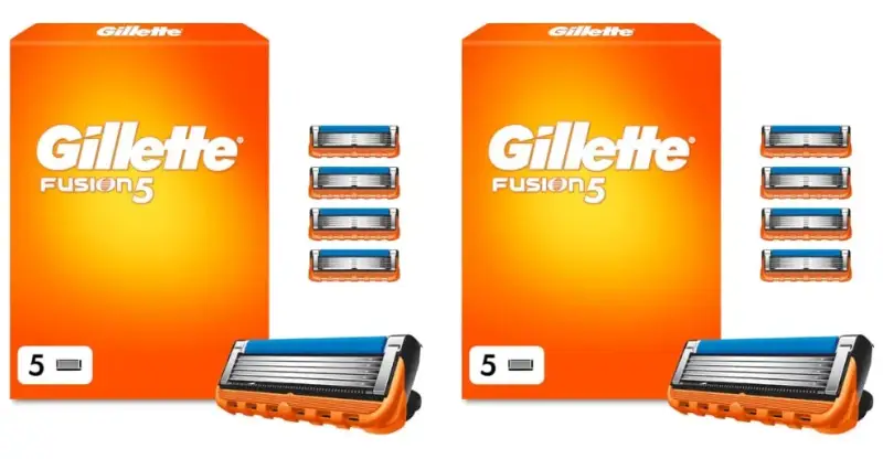 2x 5 Cuchillas Gillette Fusion 5 2x 5 Cuchillas Gillette Fusion 5