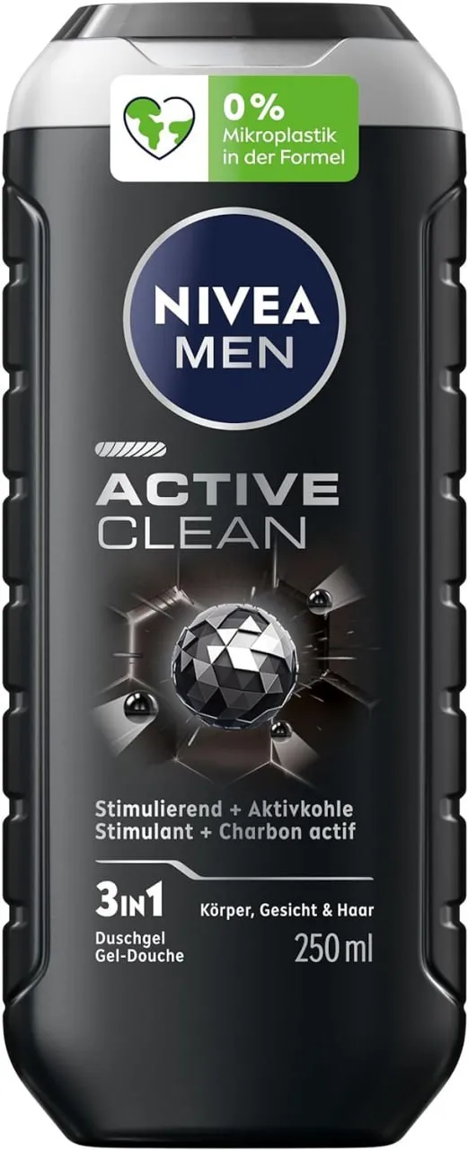 Gel de Ducha Nivea Men Active Clean Gel de Ducha Nivea Men Active Clean