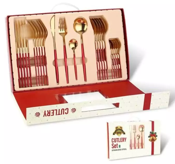 Estuche de cubiertos de 24 piezas Estuche de cubiertos de 24 piezas