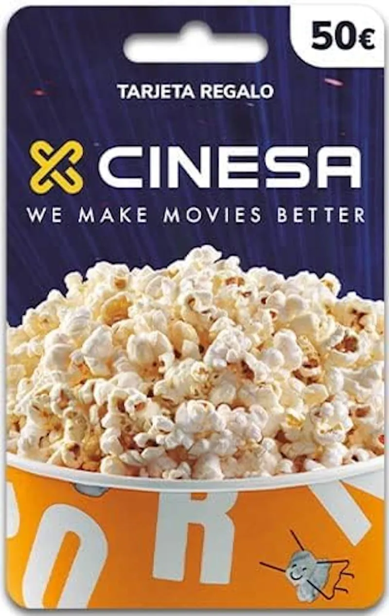 Tarjeta Regalo Cinesa 50€ Tarjeta Regalo Cinesa 50€