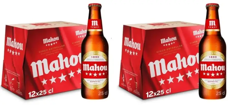 24x 25 cl Mahou 5 Estrellas 24x 25 cl Mahou 5 Estrellas