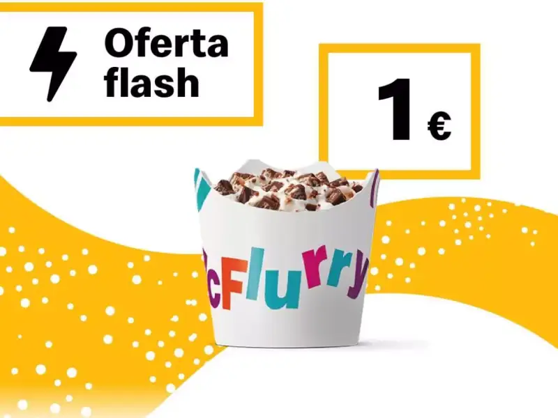 Mini McFlurry en McDonald’s (Oferta semanal) Mini McFlurry en McDonald’s (Oferta semanal)