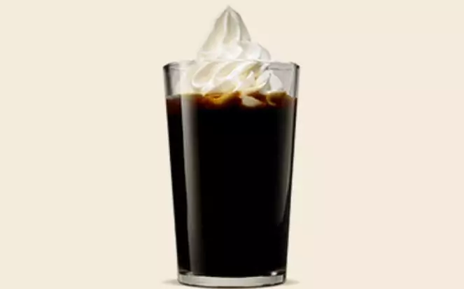 Café con helado en Burger King Café con helado en Burger King
