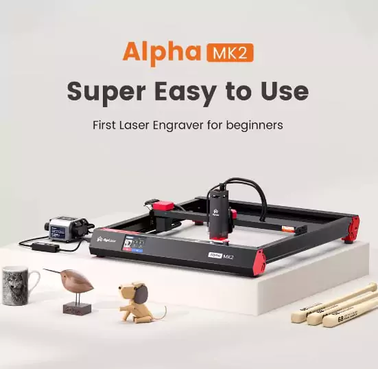 Grabador láser de diodo AlgoLaser Alpha MK2 de 10 W Grabador láser de diodo AlgoLaser Alpha MK2 de 10 W