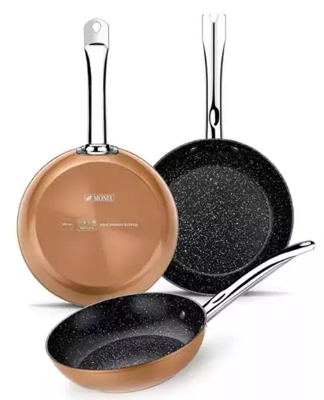Set Juego Sartenes Monix Copper Set Juego Sartenes Monix Copper