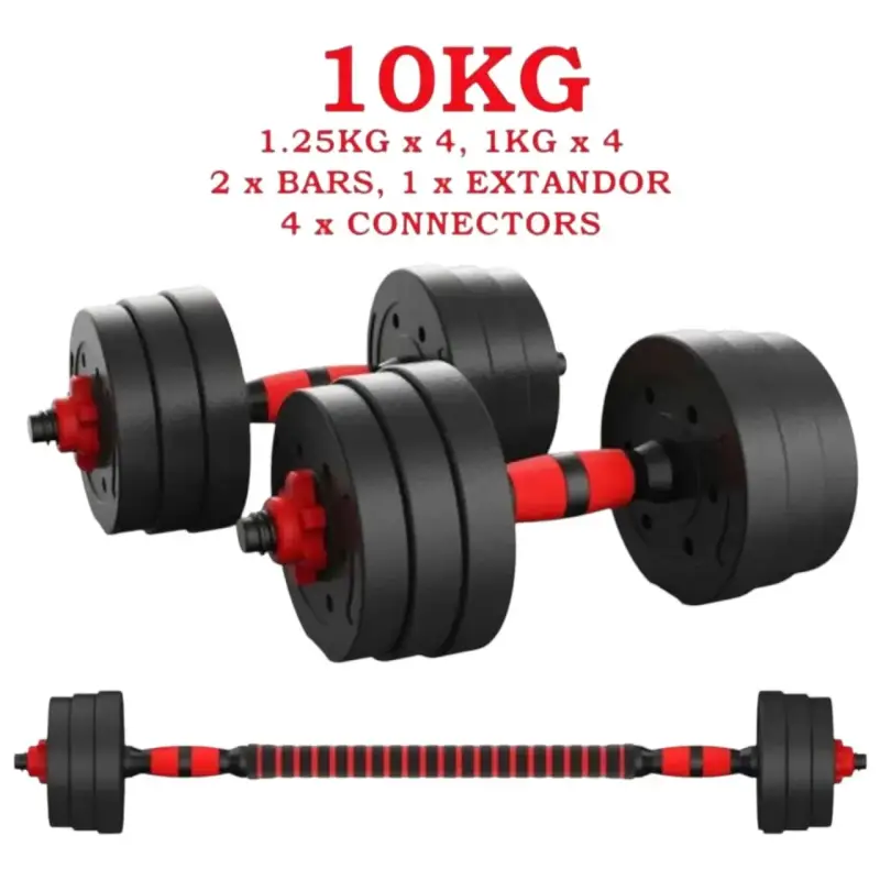 Juego de mancuernas ajustables 10KG Juego de mancuernas ajustables 10KG