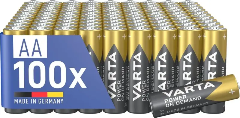 100 pilas AA VARTA 100 pilas AA VARTA