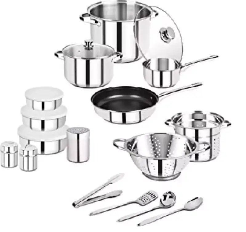 Batería de cocina 18 piezas San Ignacio Lula Batería de cocina 18 piezas San Ignacio Lula