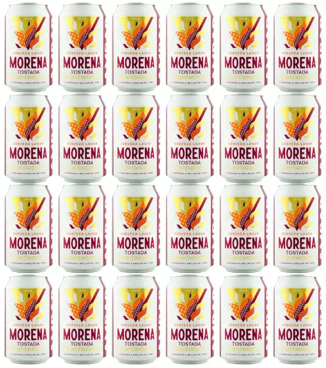 24 Latas Cerveza Ambar Morena tostada 33cl 24 Latas Cerveza Ambar Morena tostada 33cl