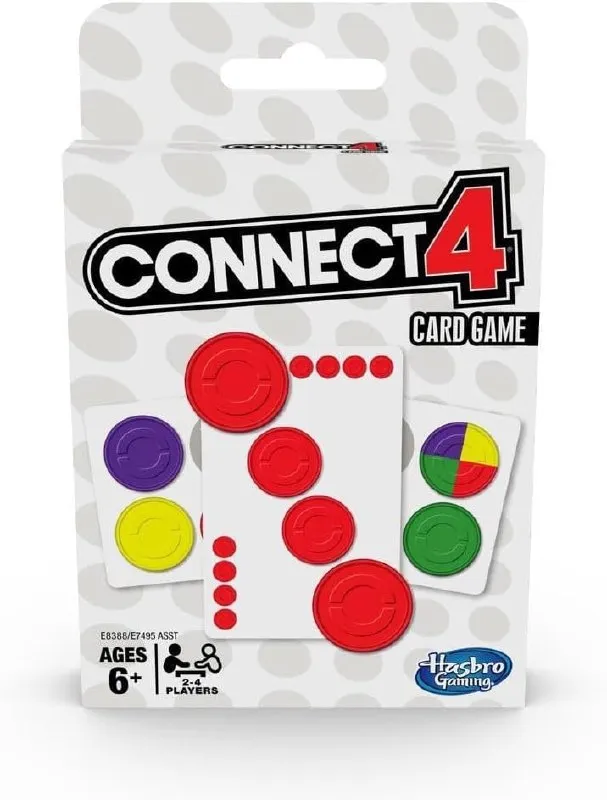Juego de cartas Conecta 4 Juego de cartas Conecta 4