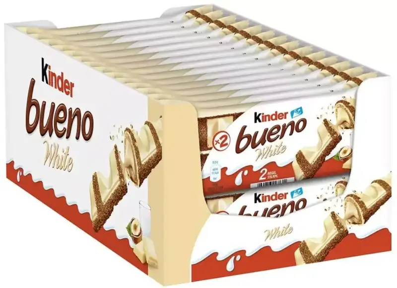Pack 30 Kinder Bueno Original/White Pack 30 Kinder Bueno Original/White