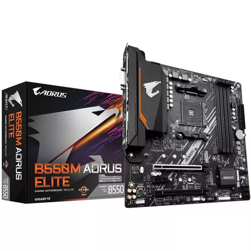 Placa Base Gigabyte B550M Aorus Elite Placa Base Gigabyte B550M Aorus Elite