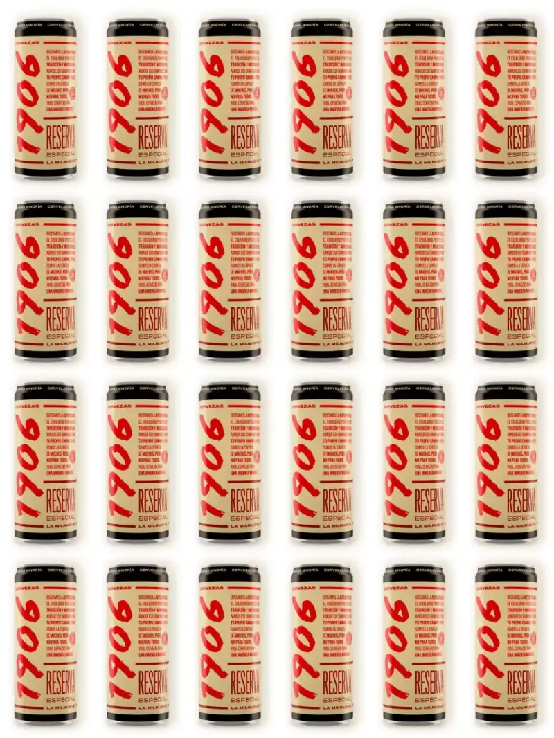24 latas 1906 Reserva Estrella Galicia 24 latas 1906 Reserva Estrella Galicia