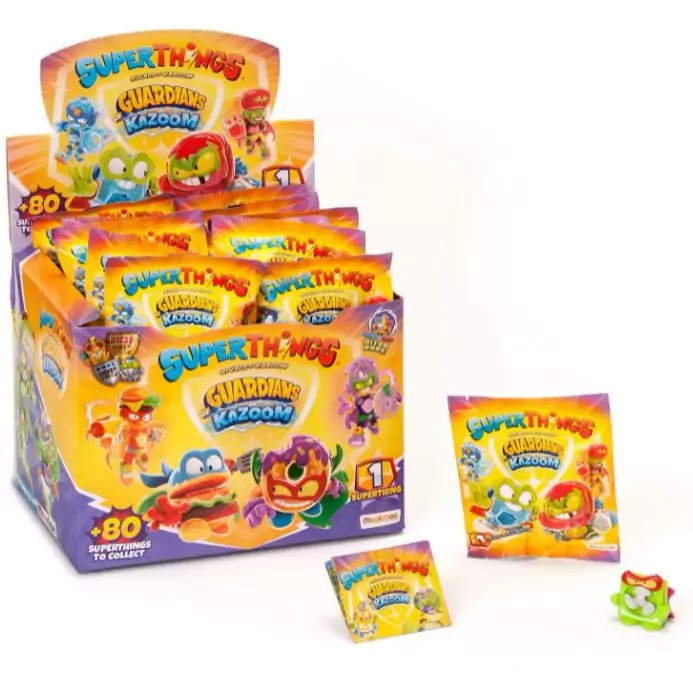 Caja de 50 Sobres SuperThings Power Machine Caja de 50 Sobres SuperThings Power Machine