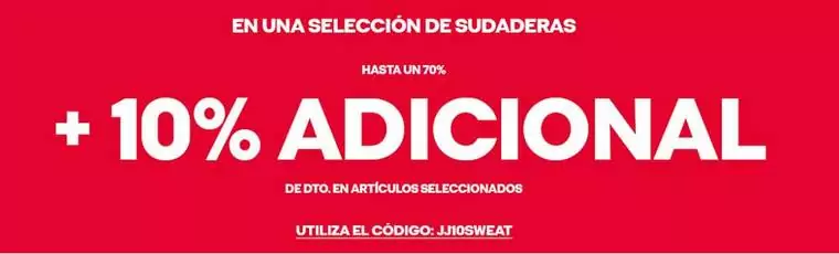 Hasta 70%+10% descuento adicional sudaderas Jack & Jones Hasta 70%+10% descuento adicional sudaderas Jack & Jones