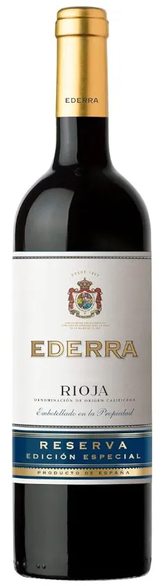 Vino Tinto D.O. Rioja Ederra Reserva Edición Especial 75cl Vino Tinto D.O. Rioja Ederra Reserva Edición Especial 75cl