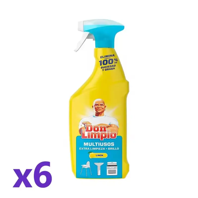 6x720ml Spray Don Limpio Multiusos 6x720ml Spray Don Limpio Multiusos