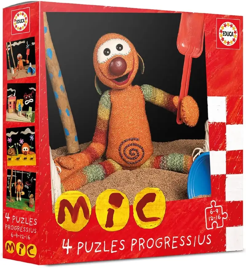 Set 4 Puzzles Infantiles Progresivos Educa Set 4 Puzzles Infantiles Progresivos Educa