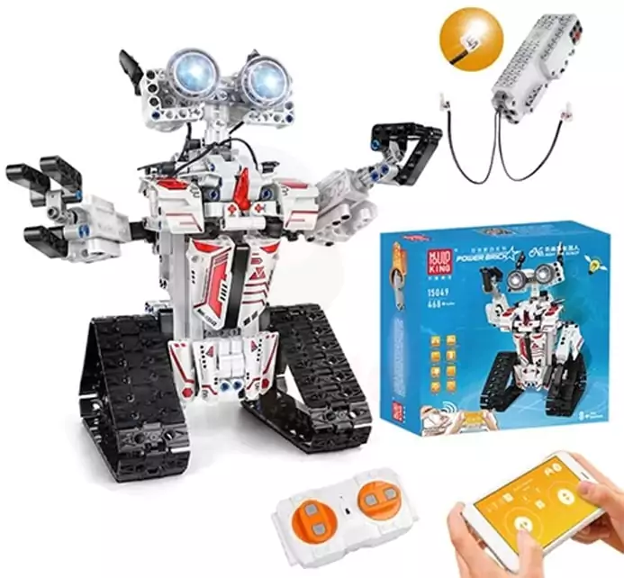 Robot RC de bloques de construcción Robot RC de bloques de construcción