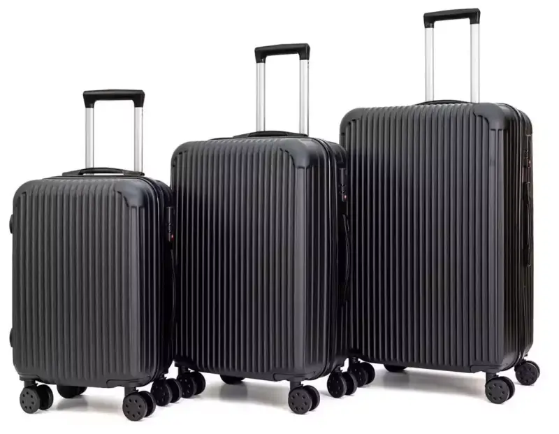 Juego de 3 maletas de viaje semirigidas Juego de 3 maletas de viaje semirigidas