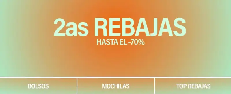 2° Rebajas Online con hasta el 70% de Dto. en Misako 2° Rebajas Online con hasta el 70% de Dto. en Misako