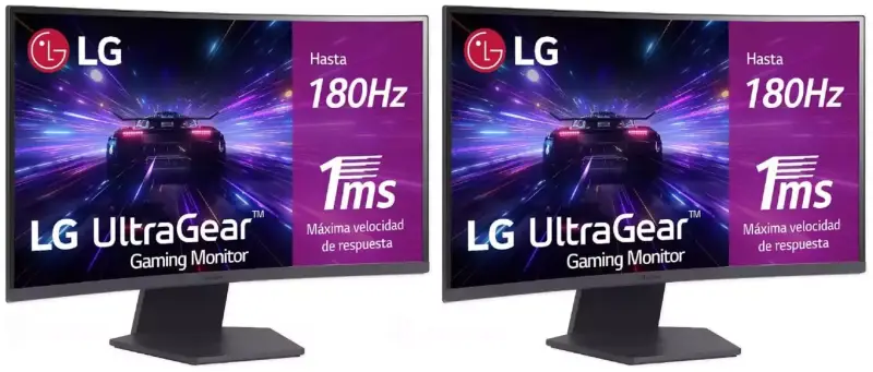 2x Monitores LG UltraGear 27" QHD 180Hz 2x Monitores LG UltraGear 27" QHD 180Hz