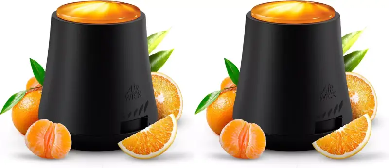 2x Air Wick Essential Mist: Difusor + Recambio + 3 pilas 2x Air Wick Essential Mist: Difusor + Recambio + 3 pilas