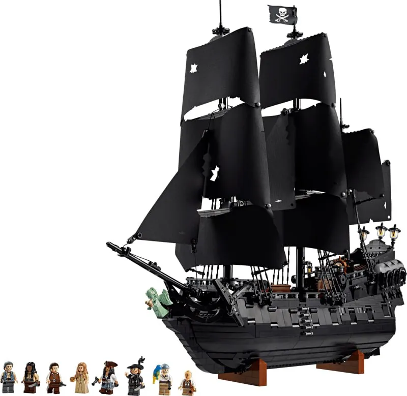 Barco Pirata Perla Negra Capitán Jack Sparrow Barco Pirata Perla Negra Capitán Jack Sparrow