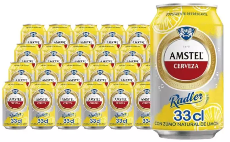 Pack de 24 x 33cl Cerveza Amstel Radler Pack de 24 x 33cl Cerveza Amstel Radler