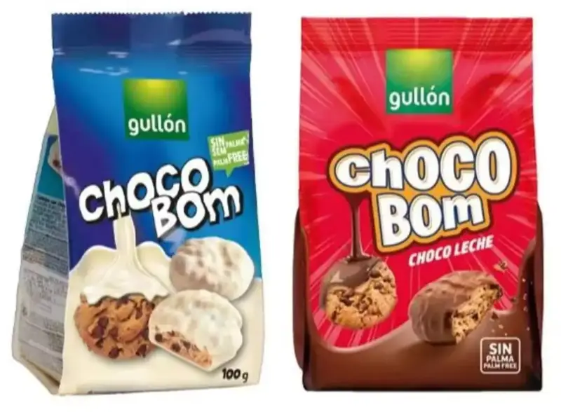 24 Bolsas x 100g Galletas Choco Bom (Blanco o ChocoLeche) 24 Bolsas x 100g Galletas Choco Bom (Blanco o ChocoLeche)