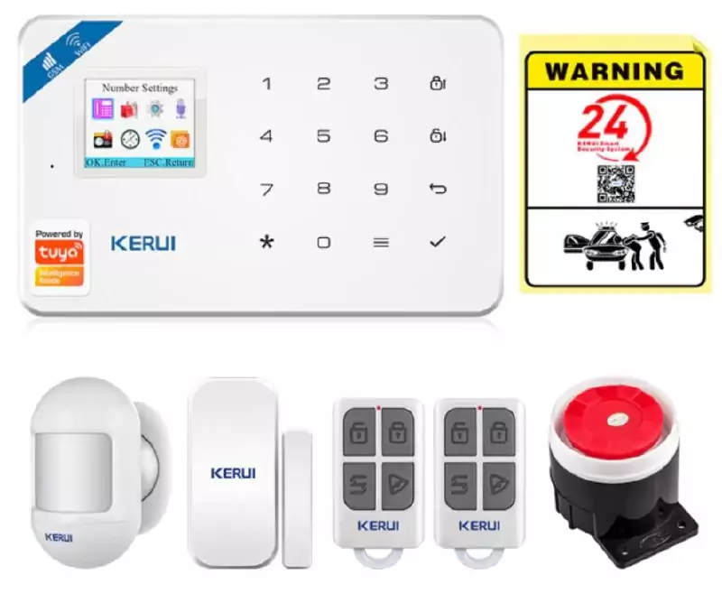 Sistema de alarma de seguridad KERUI W18 Sistema de alarma de seguridad KERUI W18