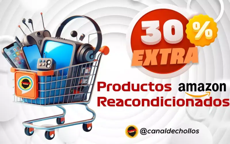 🔹 30% EXTRA en productos reacondicionados Amazon ❗️ 🔹 30% EXTRA en productos reacondicionados Amazon ❗️