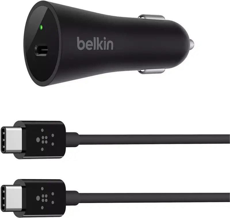 Cargador coche Belkin 27W Cargador coche Belkin 27W
