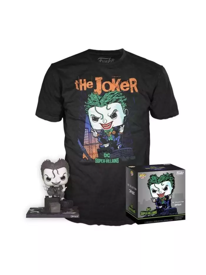 Funko The Joker + Camiseta Exclusiva Funko The Joker + Camiseta Exclusiva