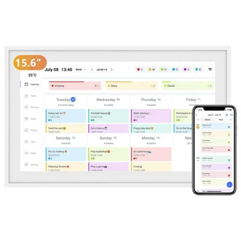 Calendario TABWEE P15 15.6" FHD 2GB+32GB Calendario TABWEE P15 15.6" FHD 2GB+32GB