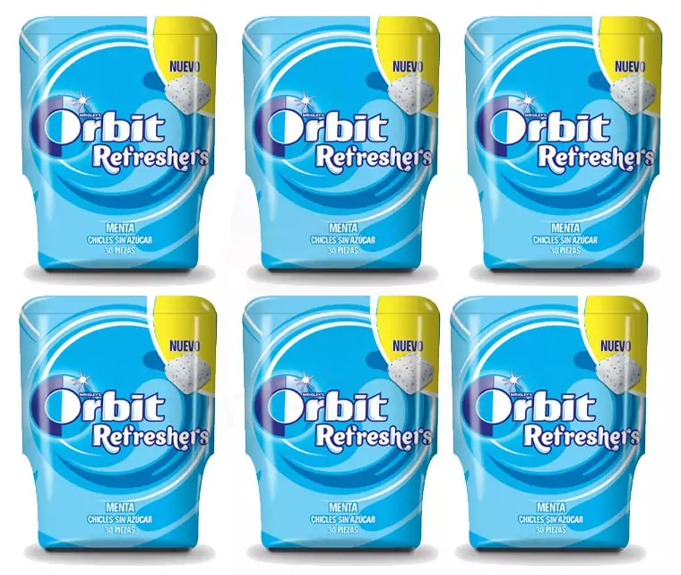 6x30 Orbit Refreshers Menta 6x30 Orbit Refreshers Menta