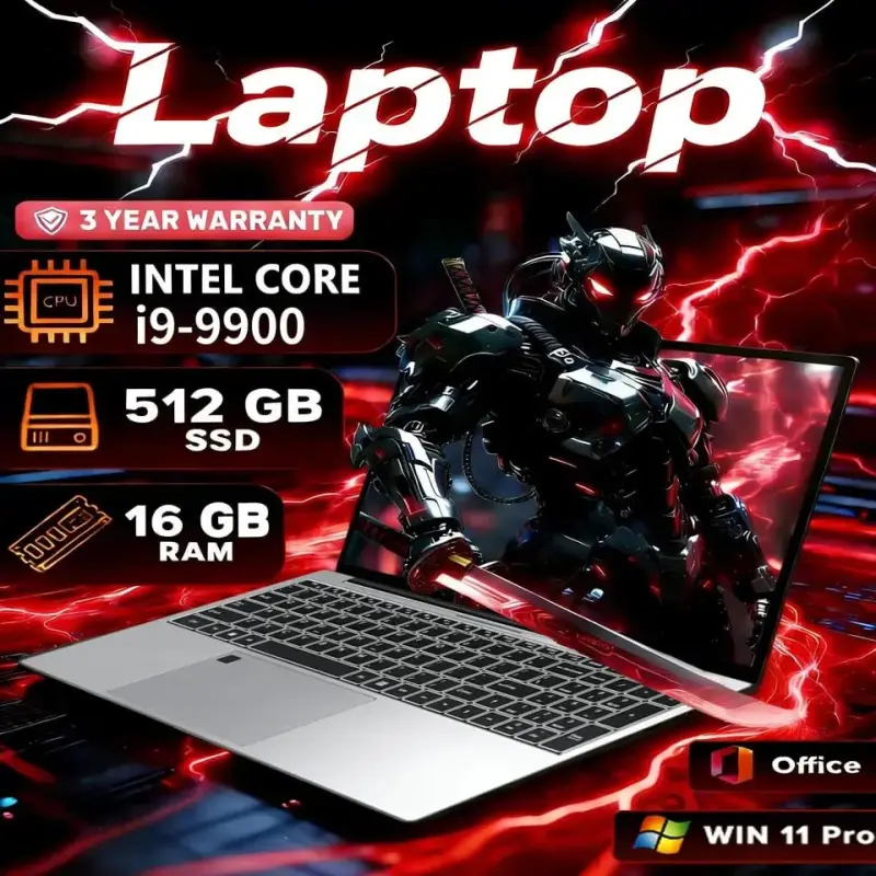 Portátil Intel Core i9-9900 16GB + 256GB Portátil Intel Core i9-9900 16GB + 256GB