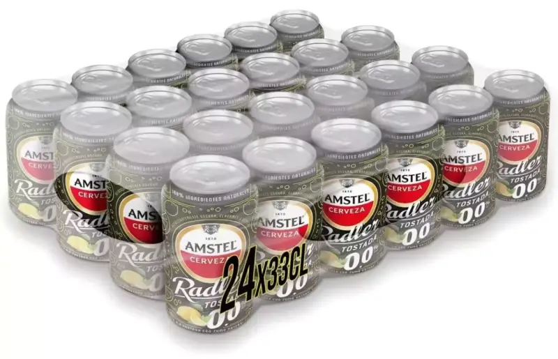 24x Cerveza Amstel Radler 0,0 tostada 24x Cerveza Amstel Radler 0,0 tostada